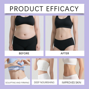 Copper Tripeptide-1 <b>Belly</b> <b>Firming</b> <b>Cream</b> 125g Abdominal Sculpting Lotion for Sagging Skin Tightening Smoothing Body Care Glow - Product Image 4