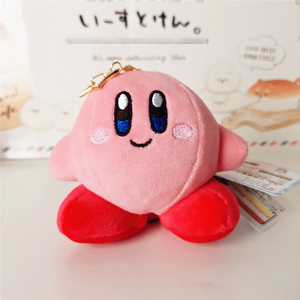Llaveros de Peluche Suaves de Personajes de Dibujos Animados Kawaii de <span class=keywords><strong>Kirby</strong></span> para Mochilas Escolares, Muñecos de Peluche Rellenos de PP, Regalo para Niños - Product Image 5