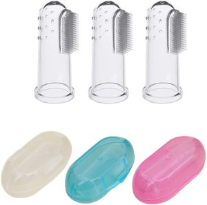Spazzolino da Denti in <span class=keywords><strong>Silicone</strong></span> USSE per Neonati, per Allenamento e Dentizione - Product Image 2