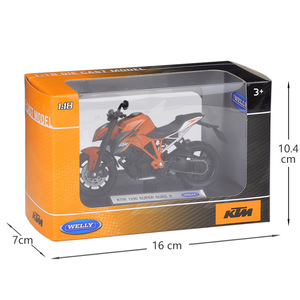 Vendita calda Welly KTM 1290 Super Duke R 1:18 Diecast moto simulazione modello di moto in lega - Product Image 5