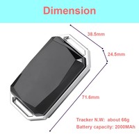 Collier GPS 4G pour animaux de compagnie G58, vente en gros usine, étanche IP67 avec suivi de localisation en direct et clôture géographique longue portée pour chiens et chats