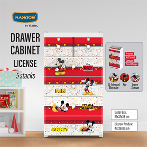 Multifunctional chest of drawers with 5 spacious <b>shelves</b>, measuring 47 x 29 x 86 cm for a versatile storage solution. - Product Image 4