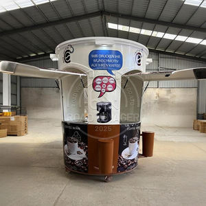 Práctico equipo de comida rápida informal personalizable para catering, casa móvil de gran capacidad, adecuado para zonas de comida callejera - Product Image 3