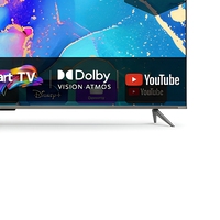 Televisor Inteligente QLED 4K de 75 Pulgadas, Android Google TV, HDR10, para Atmos, WiFi, Retroiluminación LED, Negro, 60Hz, Hogar, Hotel