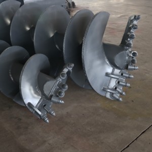 LIMTA Soilmec Trépan de forage rotatif pour roche, à double coupe, simple spirale, droit, économique - Product Image 1