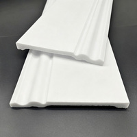 Plinthe en mousse PS en gros, moulure de sol en polystyrène haute densité, moulure murale étanche pour la décoration de bâtiments