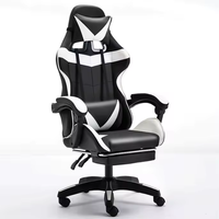 Échantillon Gratuit - Livraison Offerte - 1 Pièce - Chaise Gamer Ergonomique Pivotante en Cuir Réglable pour Adultes et Adolescents - Prix Abordable
