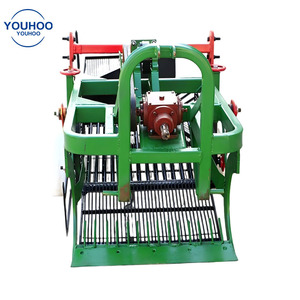 Máquina cosechadora de cacahuetes y frutos secos tipo eje de transmisión, equipo cosechador de cacahuetes de doble uso para surcos planos - Product Image 3
