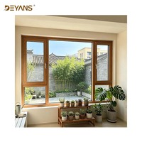 Ventana Abatible de Aluminio con Doble Acristalamiento y Rotura de Puente Térmico para Viviendas