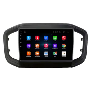 Para FIAT STRADA 2021 Dispositivo 2 Double Din Rádio Unidade Central Octa Quad-Core Android Navegação GPS Som Do Carro Carplay