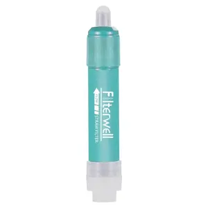 Filterwell 0.01 Um Membrane Solutions Purifier Personal Hiking Camping Outdoor Survival Portable Life Water Filter Straw