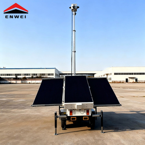 Remorque de surveillance vidéo mobile à énergie solaire pour événements sportifs, parkings et chantiers – Déploiement temporaire - Product Image 2