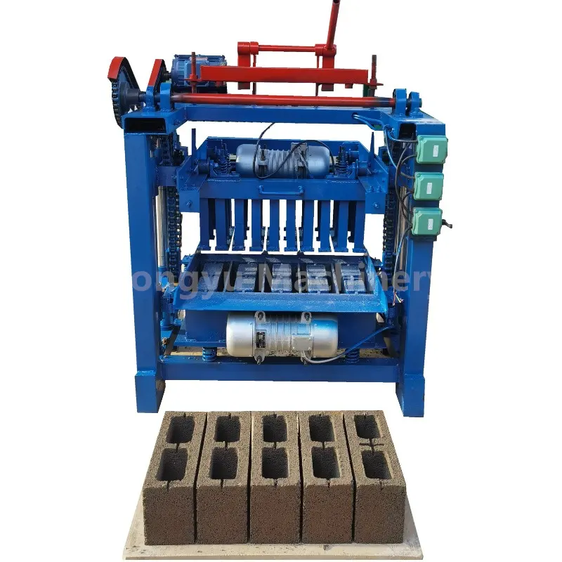 new block forming machine 4-35 series semi-automatic brick machine