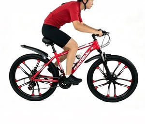 Bicicleta de Montaña para Niños de 26 Pulgadas, 21 Velocidades, Frenos de Disco, para Niños y Niñas, con Opción de Ruedas de Entrenamiento, de Alto Carbono, de Fábrica - Product Image 1