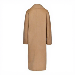 <span class=keywords><strong>Manteau</strong></span> <span class=keywords><strong>Long</strong></span> <span class=keywords><strong>Femme</strong></span> de Luxe Hiver Haute Qualité Matériau 10% Cachemire 90% <span class=keywords><strong>Laine</strong></span> Couleur <span class=keywords><strong>Camel</strong></span> Réversible pour Femmes - Product Image 2
