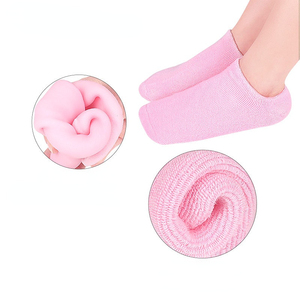 Vente en gros 1 paire de chaussettes en silicone pour soins des pieds, réutilisables, hydratantes, blanchissantes et exfoliantes - Product Image 4