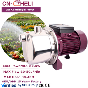 Pompe centrifuge auto-amorçante ZHELI 1HP 1.5HP en acier inoxydable 220V, haute pression, efficace, pour le traitement de l'eau - Product Image 1