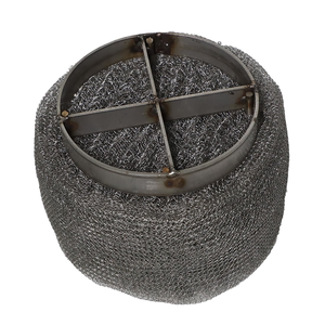 Stainless Steel 304L Square Hole Knitted <b>Wire</b> <b>Mesh</b> Pad Demister Mist Eliminator Corrosion Resistant Mist Eliminator Pad - Product Image 2