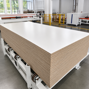 Feuchtigkeitsbeständige Laminierte <span class=keywords><strong>Spanplatte</strong></span> 2440x1220mm 2800x2070mm 18mm <span class=keywords><strong>Wei</strong></span>ß Grau <span class=keywords><strong>Spanplatte</strong></span> für Schränke - Product Image 6