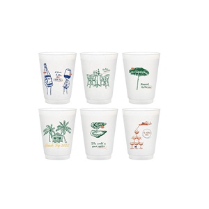 Vasos de Plástico PP Esmerilado de 12oz con Logotipo Personalizado, Libres de BPA, Reutilizables para Bodas, Fiestas y Eventos - Product Image 2