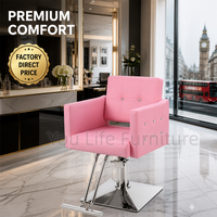 Chaise de Barbier Moderne en Promotion pour Femmes – Prix de Gros Usine, Options de Couleurs – Mobilier et Équipement de Salon pour Salons de Coiffure
