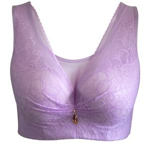 บราลูกไม้เซ็กซี่แบบไร้สาย สายคล้องคอ ดันทรง สำหรับผู้หญิง บราบางใส่ได้ทุกวัน คัพเต็ม ไซส์ใหญ่พิเศษ คัพ C/D มีโครง - Product Image 6