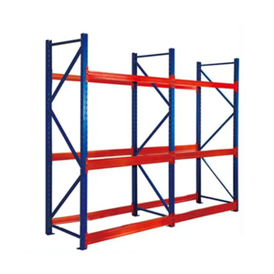 헤비 듀티 스태킹 야외 아연 도금 자동 창고 보관 메 자닌 캔틸레버 눈물 방울 선반 금속 스틸 팔레트 랙 - Product Image 3