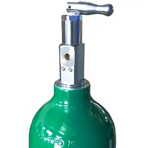 Household Portable Medical Type M6 Size 1L 2216psi Gas Aluminum Tank Oxygen Cylinder with Valve CGA870