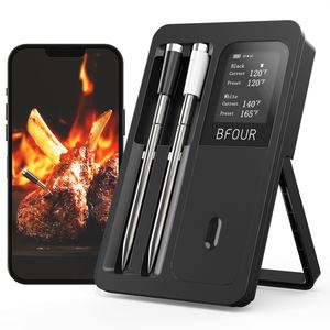 Thermomètre de cuisson intelligent sans fil Bluetooth 500FT avec surveillance à distance pour grillades, fumage, four, barbecue, rôtissoire - Product Image 1