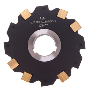 Herramientas de fresado con insertos de corte y ranurado Ttake Ta1112 125 12 - Product Image 2
