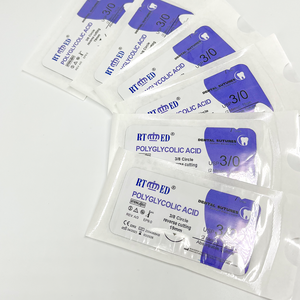 Suturas Dentales <span class=keywords><strong>No</strong></span> <span class=keywords><strong>Absorbibles</strong></span> de Seda y Nailon 3/0 4/0, Suturas Quirúrgicas Monofilamento Trenzadas - Product Image 6