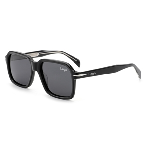 Gafas de Sol Cuadradas de Alta Moda Oem para Mujer y Hombre 2026, Gafas de Sol de Lujo Polarizadas, Gafas de Sol Personalizadas de Acetato - Product Image 1