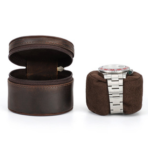 Caja Organizadora de Relojes Personalizada, Estuche de Viaje de Cuero para Joyería, Caja de Regalo Enrollable para Relojes - Product Image 5