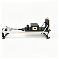 Machine de fitness et de remise en forme Pilates Reformer en aluminium à ressorts, importée d'Allemagne