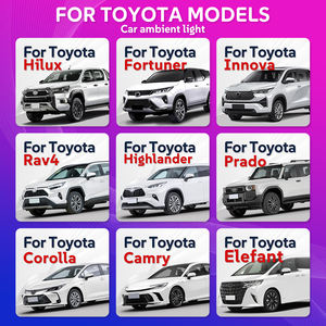 KYNCHO para Toyota RAV4 Actualización de Iluminación LED Interior para Automóvil Sinfonía de Color Mágico con Luz Ambiental LED de Colores para Coche - Product Image 2
