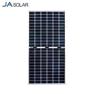 Ja โมดูลโซลาร์เซลล์โมโน PV ชนิด N สีดําทั้งหมด Pannelli Solari 640W จีนจีนขายส่ง 640 วัตต์ราคาแผงโซลาร์เซลล์