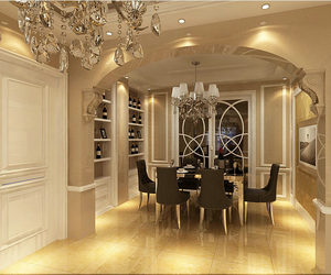 Banruo PU houten-achtige gegraveerde consoles, traditioneel design, hotel wandhoekbeugel, balk, interieurdecoratie, antiek koper - Product Image 3