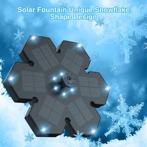 2023 Upgrade 3.5W 2000Mah Batterij Zonne-Energie Fonteinpomp Voor Vogelbad Zonne-Energie Watervoorziening Met Lichte Kolibrie Zonne-Water - Product Image 2