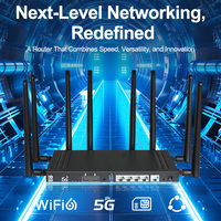 Routeur modem 5G Z8102AX Openwrt double avec emplacement pour carte SIM, processeur double cœur, routeur Internet rapide, Wifi-6 3000 Mbps, 4G 5G CPE, routeur SIM