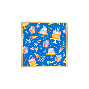 Juego de Decoraciones para Fiesta de Cumpleaños DAMAI, Platos de Papel con Diseño de Fuegos Artificiales de Colores, Juego de Vajilla Desechable de Papel - Product Image 5