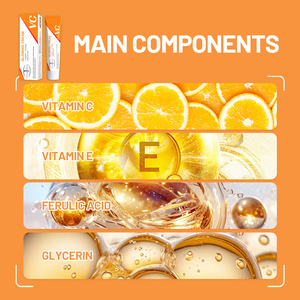 Crèmes pour le visage à la vitamine C pour la beauté de la peau, soin anti-âge, renouvellement, éclaircissement, hydratation, crèmes pour le visage à la vitamine E - Product Image 4