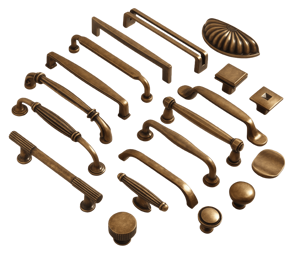 Maniglie in Lega di Zinco Massiccio Stile Antico - Maniglie Vintage Americane <span class=keywords><strong>per</strong></span> <span class=keywords><strong>Mobili</strong></span>, Armadi, Cassetti e <span class=keywords><strong>Ferramenta</strong></span> - Product Image 1