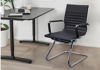 Chaises de visiteur de meubles de bureau en cuir de qualité de fabricant de Shenzhen