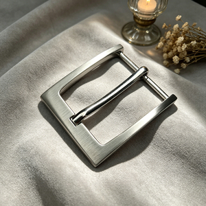 Hebilla de Cinturón Automática de Aleación de Zinc de Alta Durabilidad con Logotipo Personalizado de 40 mm, Cabeza de Cinturón de Cuero para Hombre de Negocios, Fabricante OEM ODM al por Mayor - Product Image 2