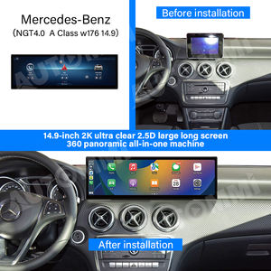 Tela Automotiva Android de 14.9 Polegadas para Mercedes-Benz Classe A NGT4.5 W176 com CarPlay Sem Fio, Android Auto, Bluetooth e Leitor de DVD - Product Image 2