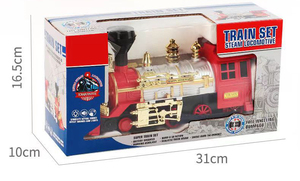 क्रिसमस बिजली क्लासिक धूम्रपान ट्रेन हो पैमाने पर मॉडल ट्रेन लोकोमोटिव खिलौने HN910931 - Product Image 4