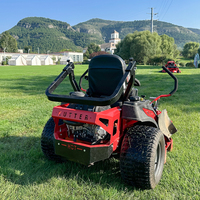 Tondeuse à gazon à braquage zéro de 48 pouces pour l'entretien des terrains de golf et des gazonnages sportifs, 25 CV, moteur bicylindre en V, transmission hydrostatique, coupe de précision, plateau en aluminium