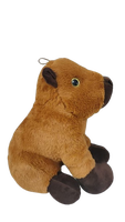 Adorable peluche capybara réaliste, jouet en peluche câlin, super doux, en coton PP lavé, anti-stress, unisexe, pour enfants, anniversaire