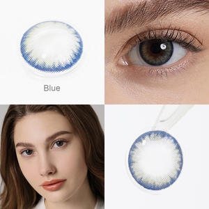 프레시 룩 연간 콘택트렌즈 크리스탈 컬러렌즈 화장용 눈 렌즈 프레시 고 컬러렌즈 - Product Image 5