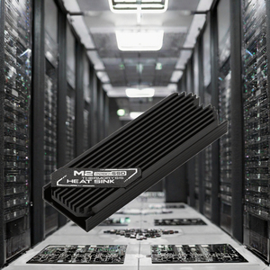 Eglobal M.2 2280 NVMe SSD dissipatore di calore in rame e alluminio radiatore pad di raffreddamento dissipazione termica per Hard disk modello TSR378 - Product Image 3